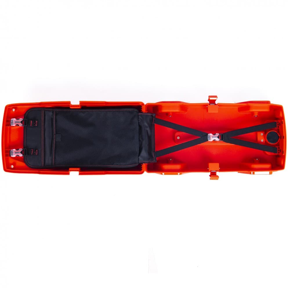 Детски куфар ENZO NORI модел ROAD полипропилен червен